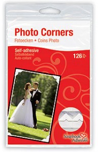 Classic Photo Corners White Paper 01628 DT Classic Photo Corners White Paper