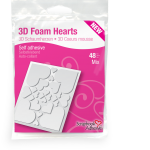 3D Foam Hearts