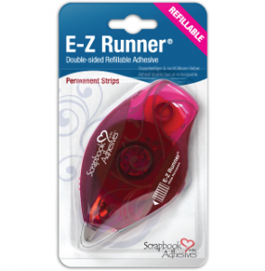 E-Z Runner Permanent Strips Refillable dispenser