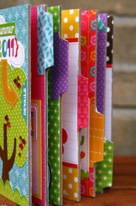 Colorful Summer Mini Album by Birgit Koopsen for Scrapbook Adhesives by 3L Blog