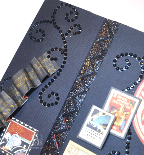 Sparkly Photo Corners on a Gate Fold Card by Beth Pingry for Scrapbook Adhesives by 3L