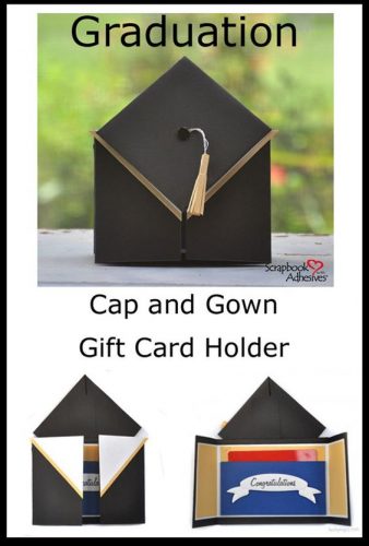 Graduation gift card by Beth Pingry for Scrapbok Adhesives by 3L