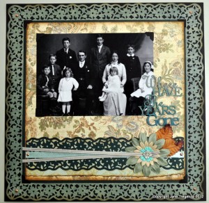 Where have the Years Gone Vintage Scrapbook Page Tutorial by Jane Tregenza for Scrapbook Adhesives by 3L