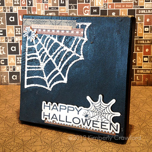 Spooky Canvas by Kimberly Crawford