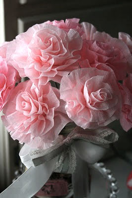 Crepe Paper Flowers by Vicki Chrisman for Scrapbook Adhesives by 3L