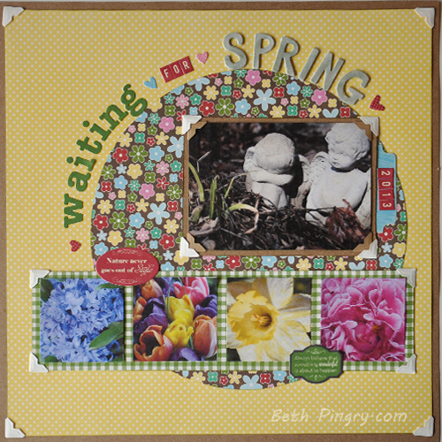 Waiting for Spring by Beth Pingry for Scrapbook Adhesives by 3L