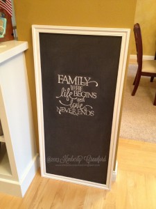 Creating Handwritten Chalkboard Quotes with Repositionable Dots Adhesive