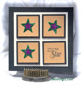 You Are My Star card by Beth Pingry
