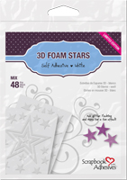 01211 3D Foam Stars