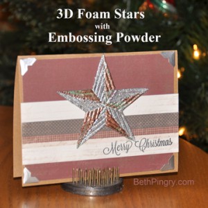 BethPingry Foam Star Card