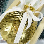 DIY Christmas Ornament with Creative Photo Corners by Asia King