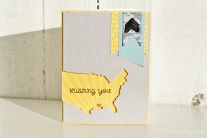 Military Chevron Missing You card & Tutorial by Tiffany Johnson