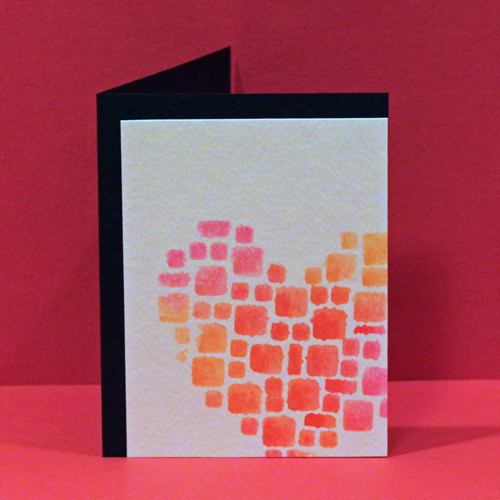 Mosaic Stamping Love You Card - Angela Ploegman for Scrapbook Adhesives by 3L