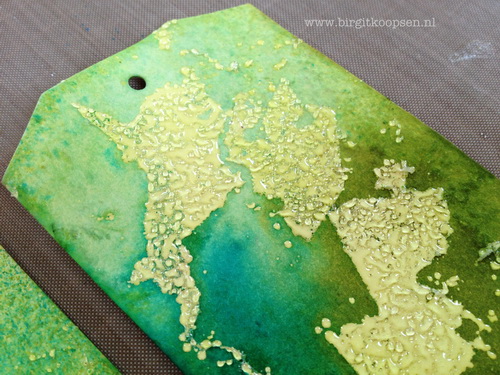 Adhesive Sheets - Embossed Texture - step 13 - Birgit Koopsen for Scrapbook Adhesives by 3L