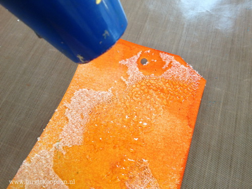 Adhesive Sheets - Embossed Texture - step 6 - Birgit Koopsen for Scrapbook Adhesives by 3L