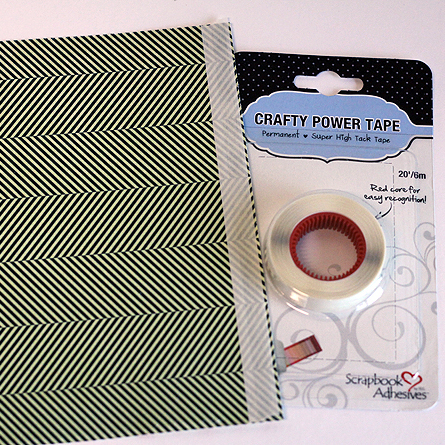 Upcycle a Container with Adhesive Sheets by Angela Ploegman for Scrapbook Adhesives by 3L