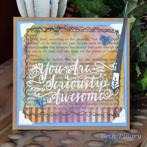 Seriously Awesome Card By Beth Pingry