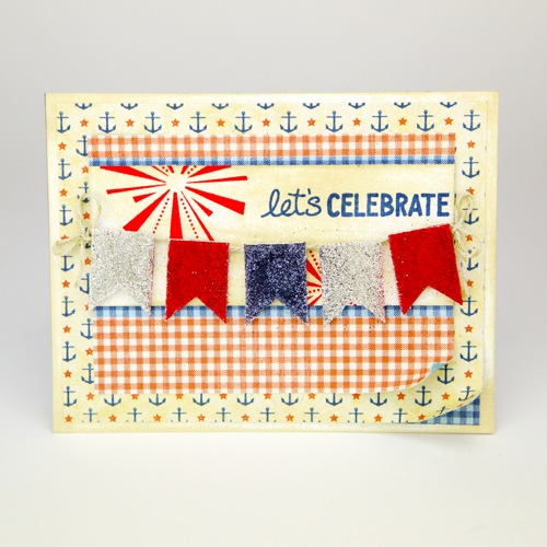 Independence Day card + tutorial by Tiffany Johnson for Scrapbook Adhesives by 3L