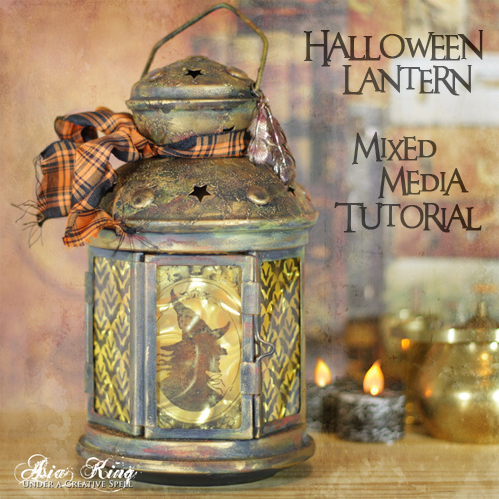 Halloween Lantern Tutorial by Asia King for  Scrapbook Ahesives by 3L