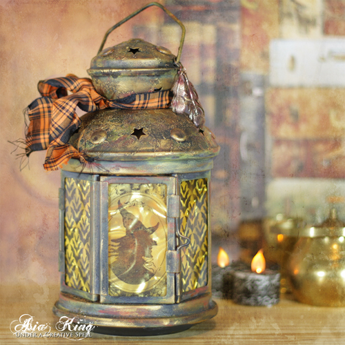 Halloween Lantern tutorial by Asia King for Scrapbook Adhesives by 3L