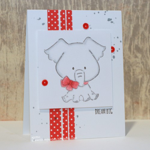 Art Impressions Blog Hop Dream Big Card by AJ Otto