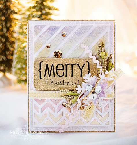 Merry Christmas Card by Michele Kovack