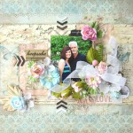 Love Layout by Erica Houghton