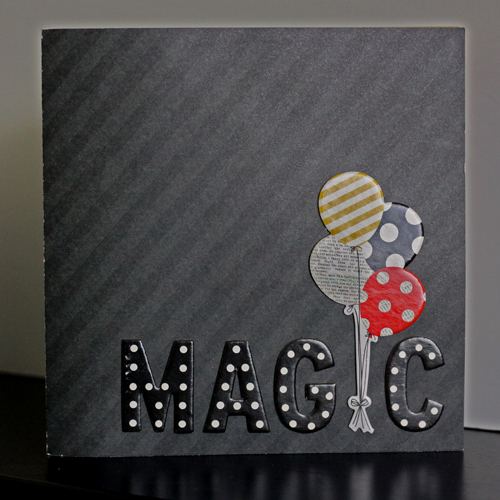 "Magic" Accordion Fold Mini Album by Angela Ploegman