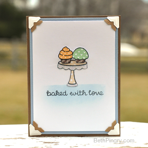 Baked with Love Card by Beth Pingry