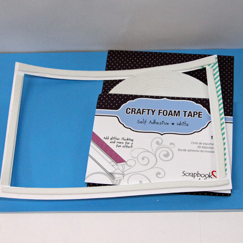 angela ploegman spellbinders thank you card crafty foam tape