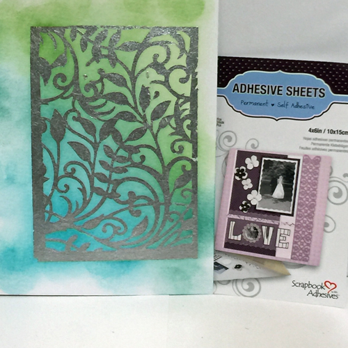 angela ploegman spellbinders thank you ombre ink