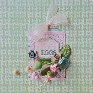 Easter Tag Tutorial with Crafty Foam Tape by Erica Houghton