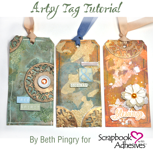 Artsy Tag Tutorial by Beth Pingry