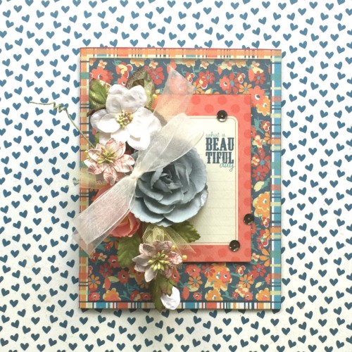 Beautiful Day Card with E-Z Runner by Erica Houghton