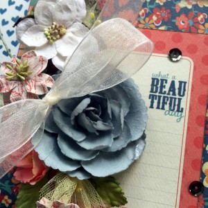 Beautiful Day Card with E-Z Runner by Erica Houghton