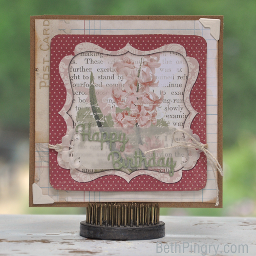 Happy Birthday Card by Beth Pingry