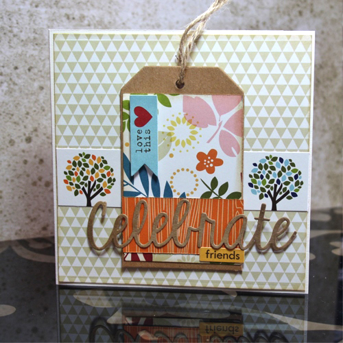 Notecard Holder by Christine Emberson for Scrapbook Adhesives by 3L