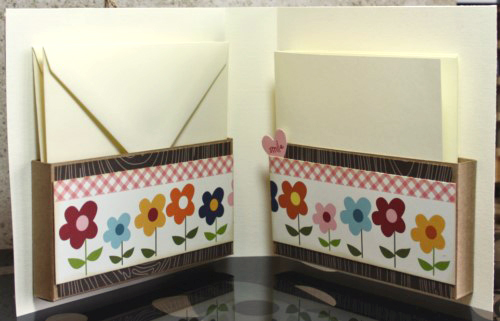 Notecard Holder by Christine Emberson for Scrapbook Adhesives by 3L