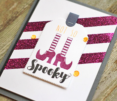 Spooky Halloween Card using Premium Double-Sided Tape by AJ Otto for Scrapbook Adhesives by 3L