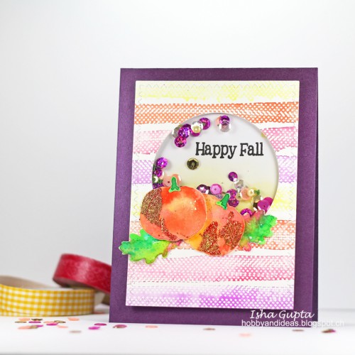 Happy Fall Card by Isha Gupta for Scrapbook Adhesives by 3L