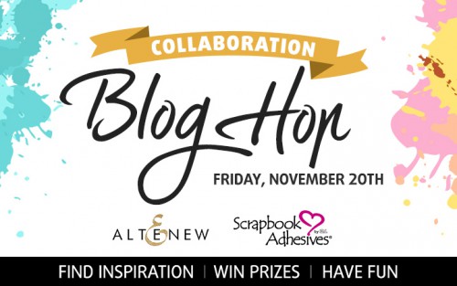 Blog Hop - Scrapbook Adhesives by 3L & Altenew