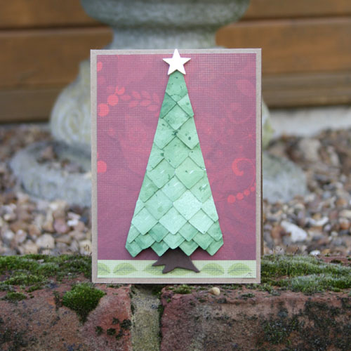 Creative Photo Corner Christmas Tree by Christine Emberson for Scrapbook Adhesives by 3L