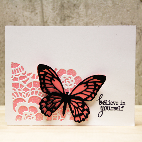 Believe in Yourself Card by Tami Mayberry for Scrapbook Adhesives by 3L