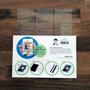 BOY Mini Album with Self-Laminating Pouches