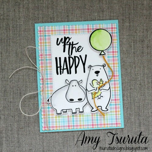 Up The Happy Card by AmyTsuruta for Scrapbook Adhesives by 3L