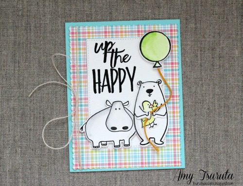 Up the Happy Card by Amy Tsuruta for Scrapbook Adhesives by 3L