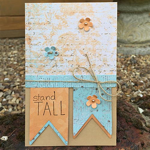 Stand Tall Card by Christine Emberson