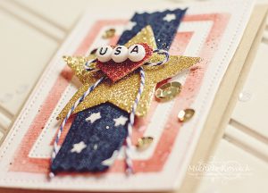 Fourth of July card using products from @SBby3L @Donna Salazar created by michele kovack
