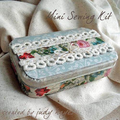 How to Create a DIY Mini Sewing Kit from a Mint Tin