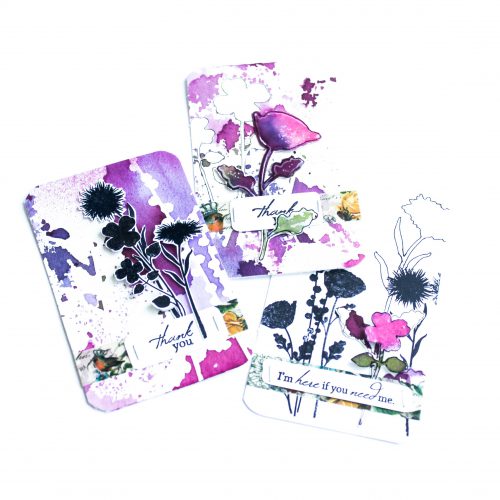 Peaceful Wildflowers Card Set by Stephanie Schütze